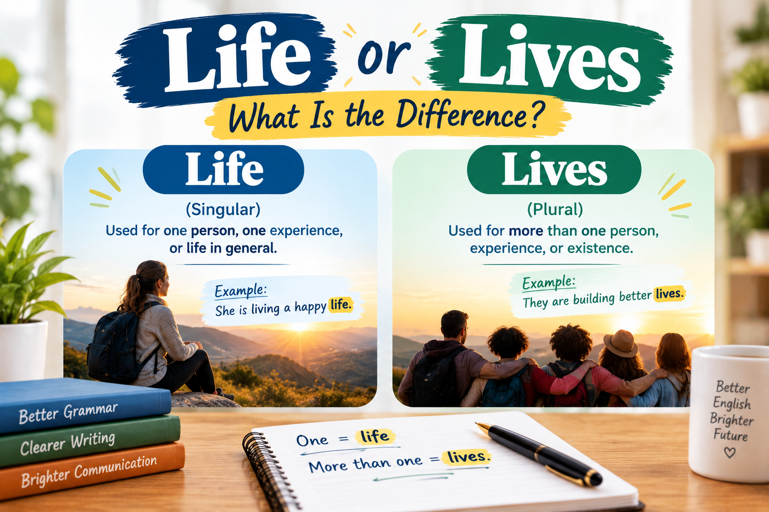 Life or Lives: What Is the Difference and When Should You Use Each?