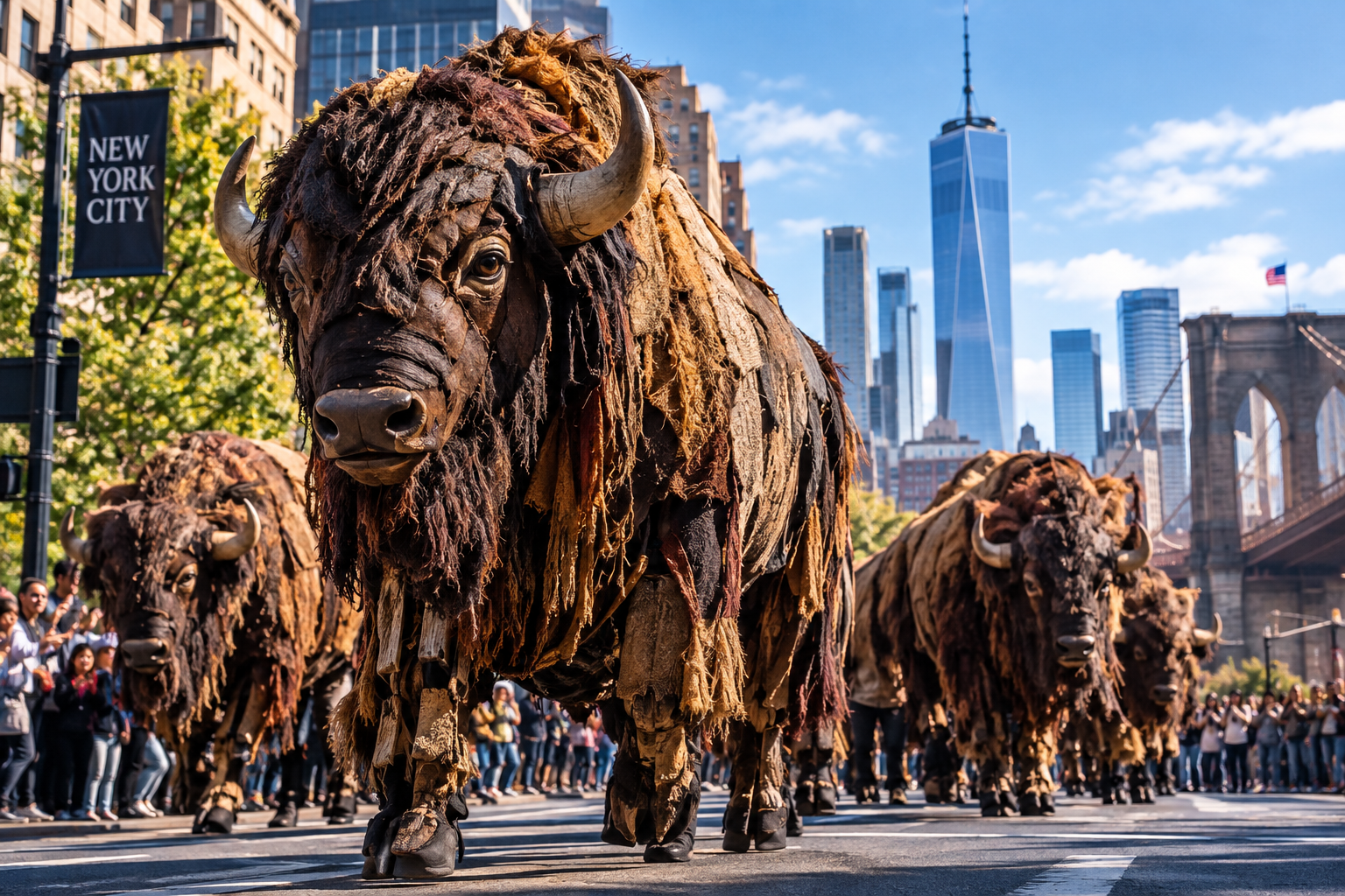 These Giant Buffalo Puppets Have a Powerful Message