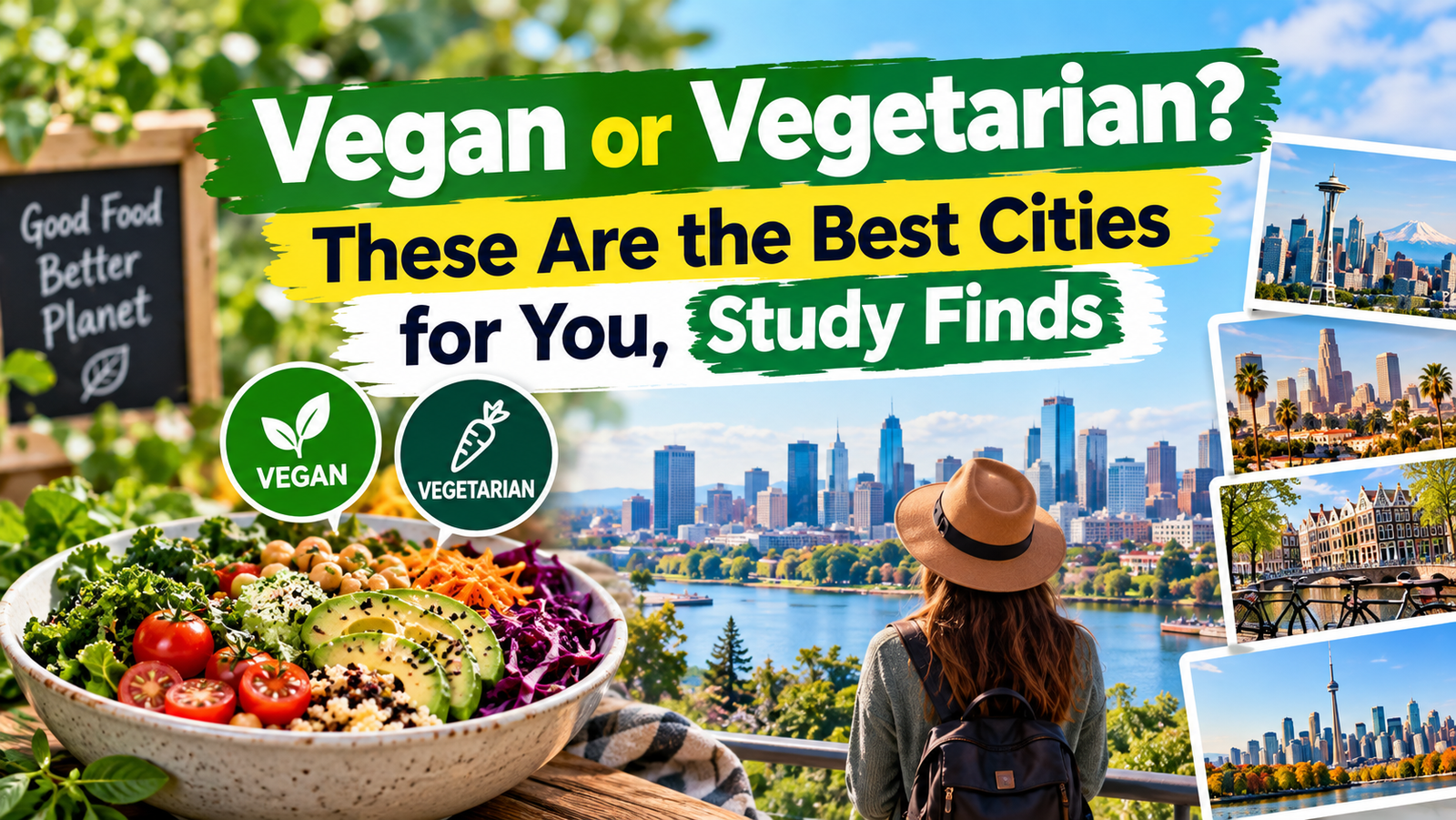Vegan or Vegetarian? These Are the Best Cities for You, Study Finds