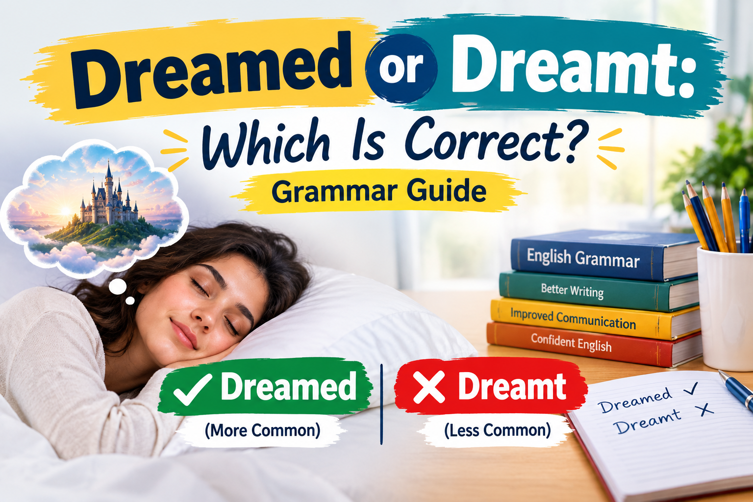 Dreamed or Dreamt: Which Is Correct?