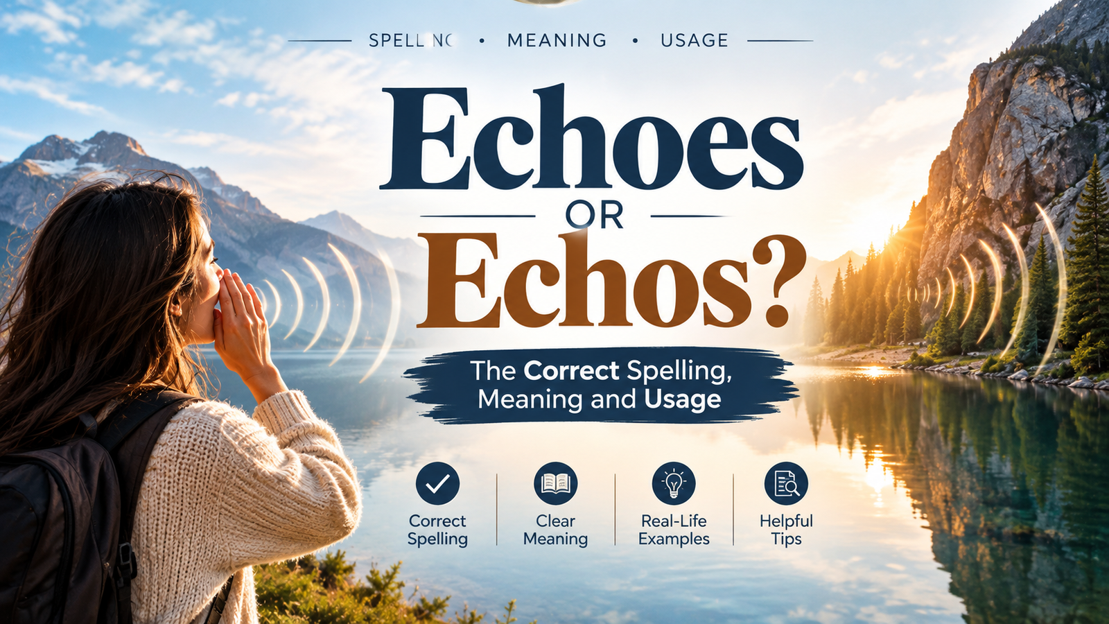 Echoes or Echos? The Correct Spelling, Meaning, and Usage