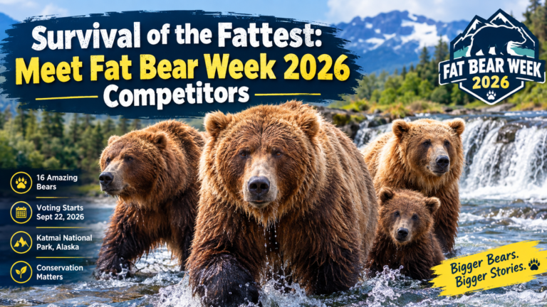 Survival of the Fattest: Meet Fat Bear Week 2026 Competitors