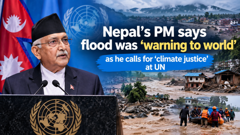 Nepal Floods Spark Climate Justice Call as PM Warns the World at UN